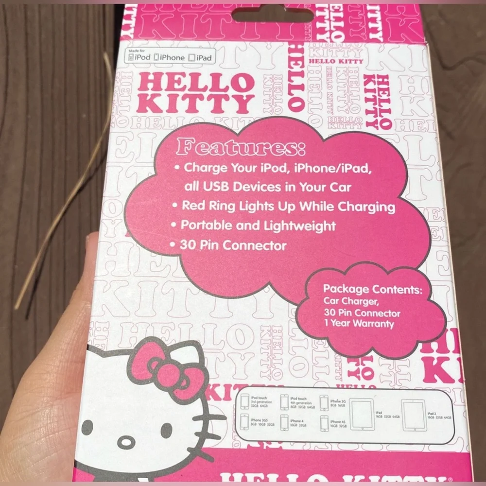 Sanrio Hello Kitty Car Charger